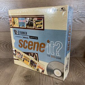 Scene It The DVD Game, Turner Classic Movies Edition, Brand New,  Sealed 2004